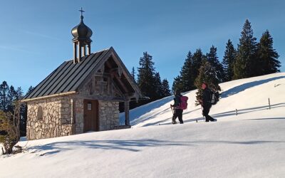 Schneeschuhtour/Skitour in den bayerischen Voralpen